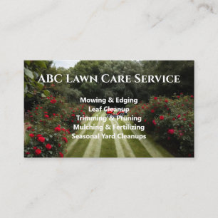 Lawnpro Premium Service Visitenkarte