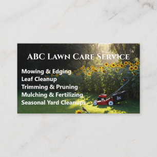 Lawnpro Premium Service Visitenkarte