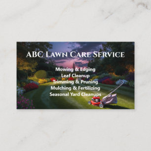 Lawnpro Premium Service Visitenkarte