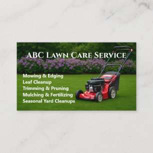 Lawnpro Premium Service Visitenkarte