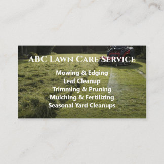 Lawnpro Premium Service Visitenkarte