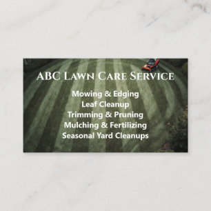 Lawnpro Premium Service Visitenkarte