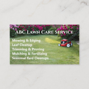 Lawnpro Premium Service Visitenkarte