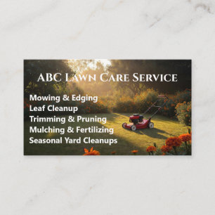 Lawnpro Premium Service Visitenkarte
