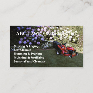 Lawnpro Premium Service Visitenkarte