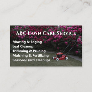 Lawnpro Premium Service Visitenkarte