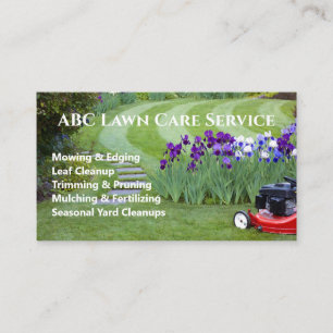 Lawnpro Premium Service Visitenkarte