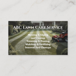 Lawnpro Premium Service Visitenkarte