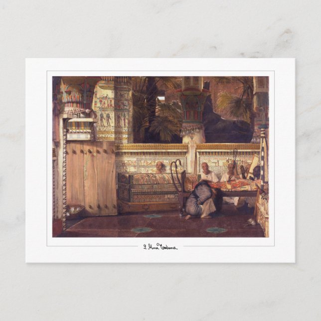 Lawrence Alma-Tadema #10 - Fine Art Postcard Postkarte (Vorderseite)