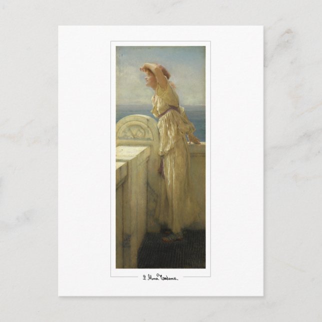 Lawrence Alma-Tadema #13 - Fine Art Postcard Postkarte (Vorderseite)
