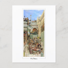 Lawrence Alma-Tadema #15 - Fine Art Postcard Postkarte