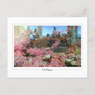 Lawrence Alma-Tadema #162 - Fine Art Postcard Postkarte