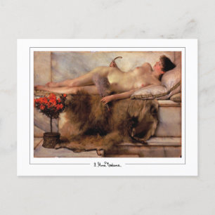 Lawrence Alma-Tadema #189 - Fine Art Postcard Postkarte