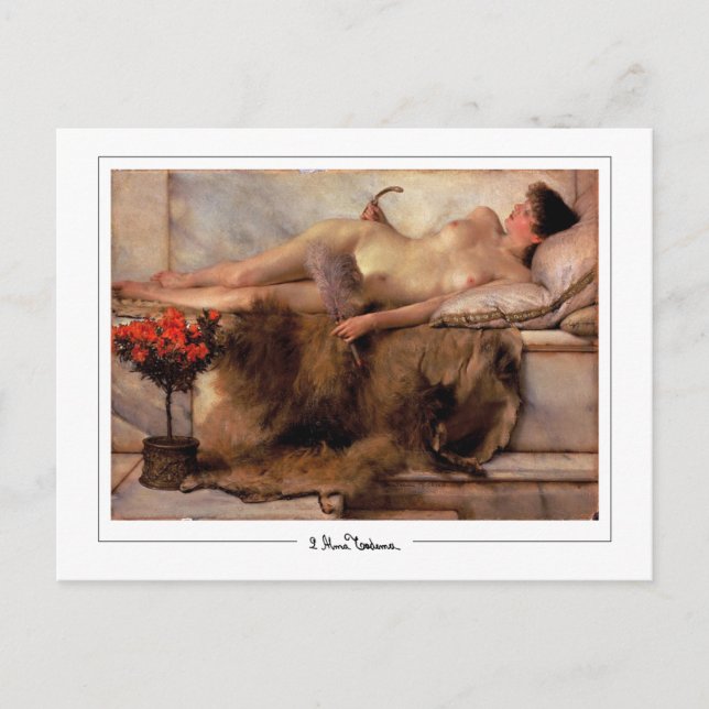 Lawrence Alma-Tadema #189 - Fine Art Postcard Postkarte (Vorderseite)