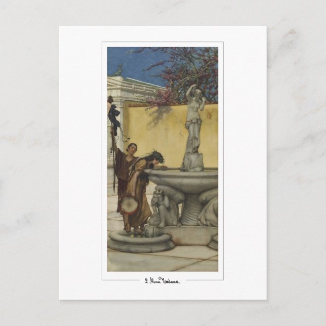 Lawrence Alma-Tadema #21 - Fine Art Postcard Postkarte (Vorderseite)