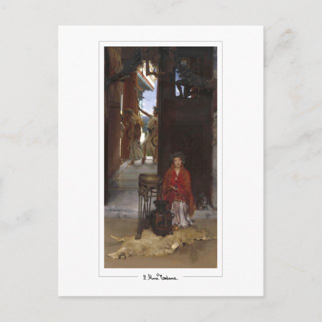 Lawrence Alma-Tadema #26 - Fine Art Postcard Postkarte (Vorderseite)