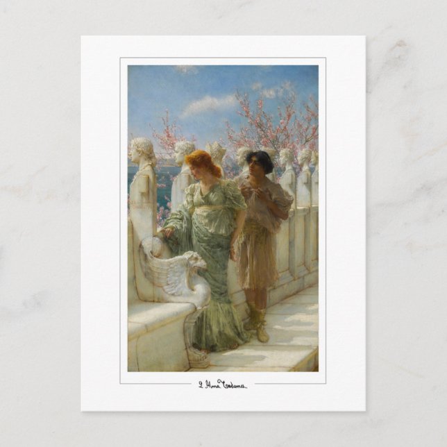Lawrence Alma-Tadema #34 - Fine Art Postcard Postkarte (Vorderseite)