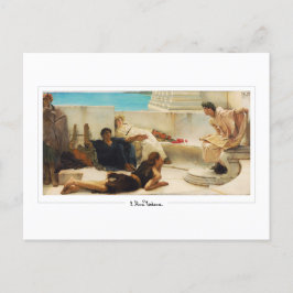 Lawrence Alma-Tadema #4 - Fine Art Postcard Postkarte