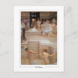 Lawrence Alma-Tadema #61 - Fine Art Postcard Postkarte