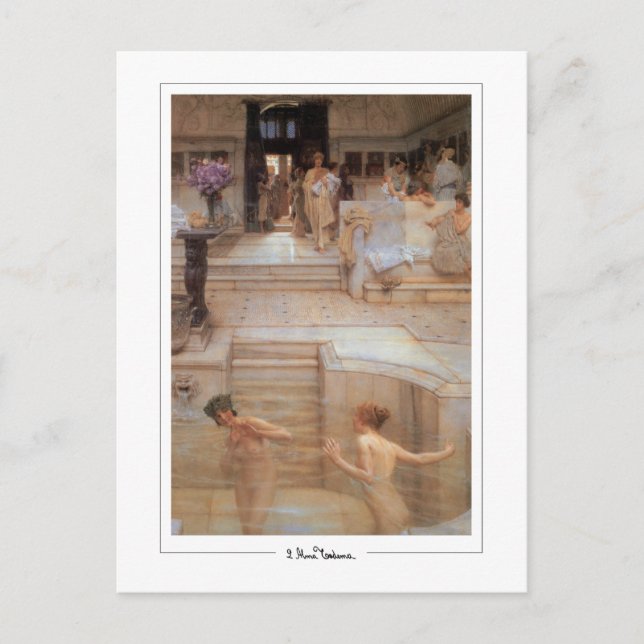 Lawrence Alma-Tadema #61 - Fine Art Postcard Postkarte (Vorderseite)