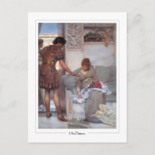 Lawrence Alma-Tadema #84 - Fine Art Postcard Postkarte (Vorderseite)