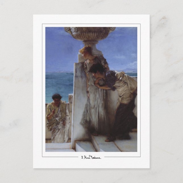 Lawrence Alma-Tadema #88 - Fine Art Postcard Postkarte (Vorderseite)