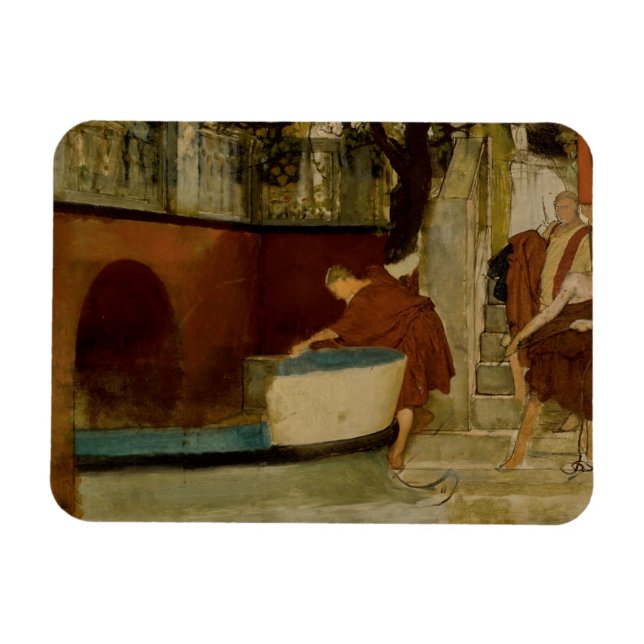 Lawrence Alma-Tadema - die Einschiffung auf der Sc Magnet (Horizontal)