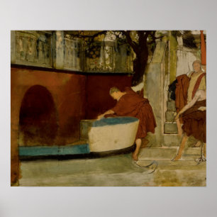 Lawrence Alma-Tadema - die Einschiffung auf der Sc Poster