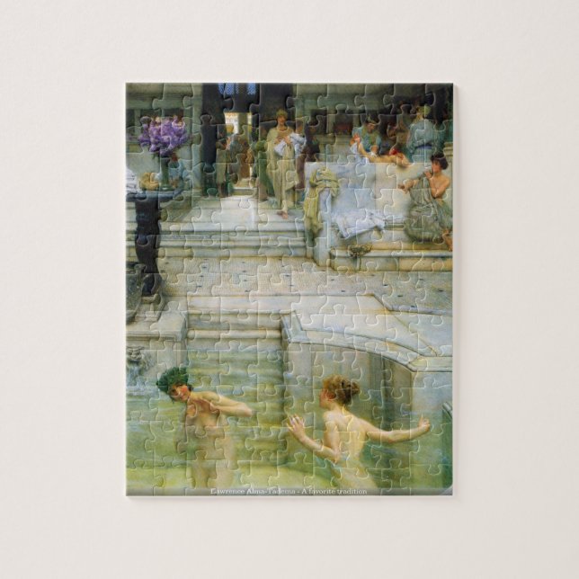 Lawrence Alma-Tadema - ein Puzzle (Vertikal)