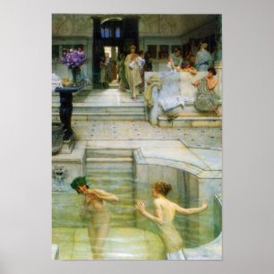 Lawrence Alma-Tadema - Eine beliebte Tradition Poster