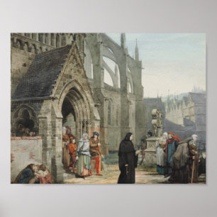 Lawrence Alma-Tadema - Faust und Marguerite Poster