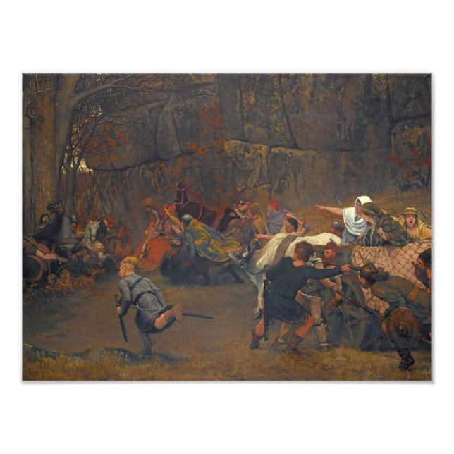 Lawrence Alma-Tadema - Gunthram Bose und seine Fotodruck (Vorne)