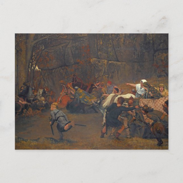 Lawrence Alma-Tadema - Gunthram Bose und seine Postkarte (Vorderseite)