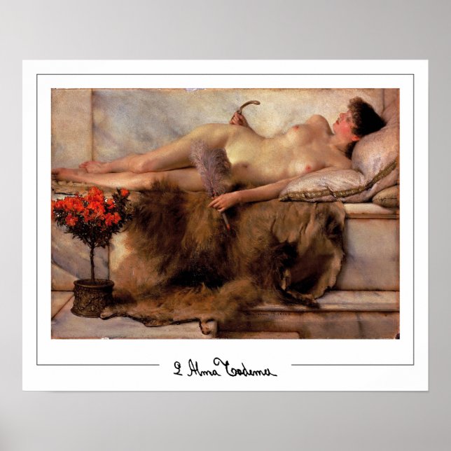 Lawrence Alma-Tadema Zedign Art Poster #189 (Vorne)