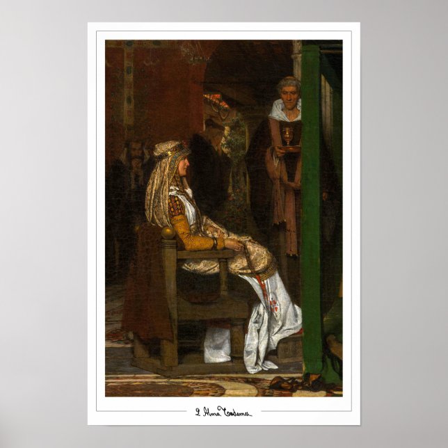 Lawrence Alma-Tadema Zedign Art Poster #313 (Vorne)
