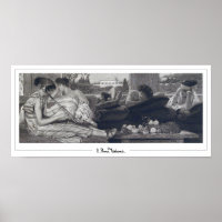 Lawrence Alma-Tadema Zedign Art Poster #331