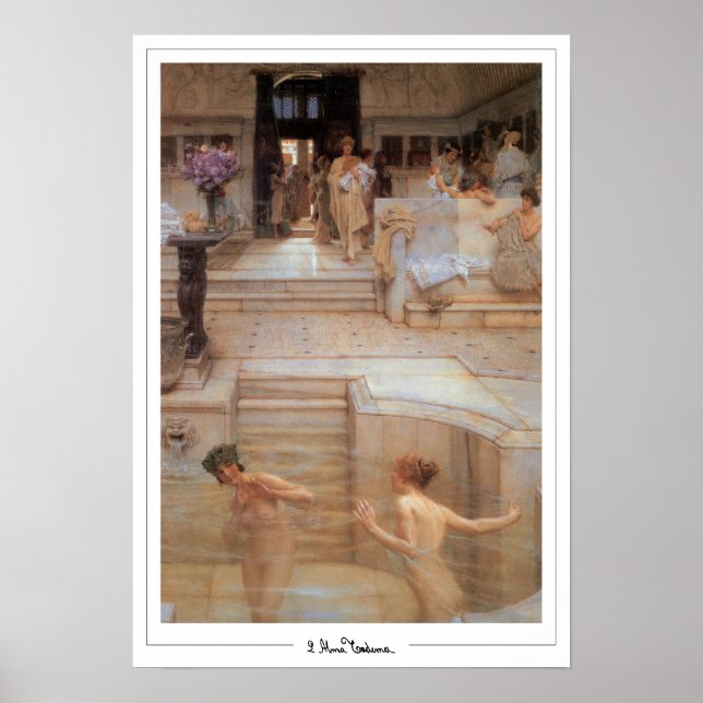 Lawrence Alma-Tadema Zedign Art Poster #61 (Vorne)