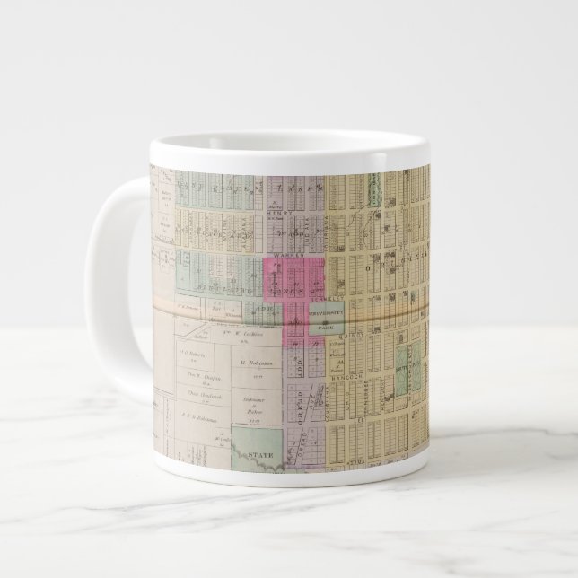 Lawrence, Kansas Jumbo-Tasse (Vorderseite Links)