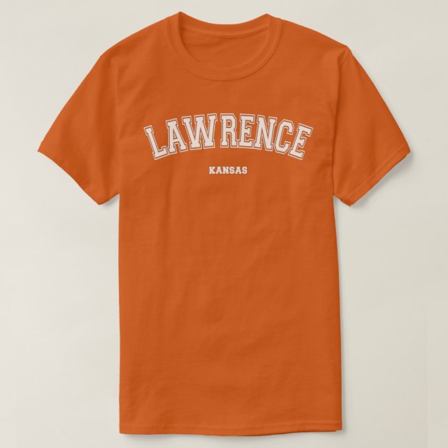 Lawrence Kansas  T-Shirt (Design vorne)