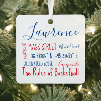 Lawrence Kansas U-Bahn Art Metal Ornament Aus Metall