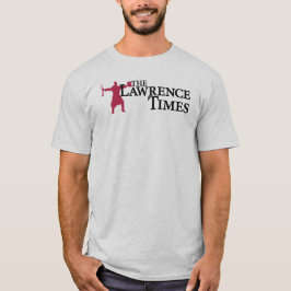 Lawrence Times graues T-Shirt