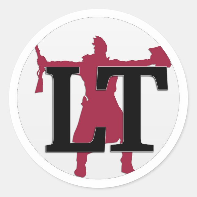 Lawrence Times kleine runde Aufkleber (Vorderseite)