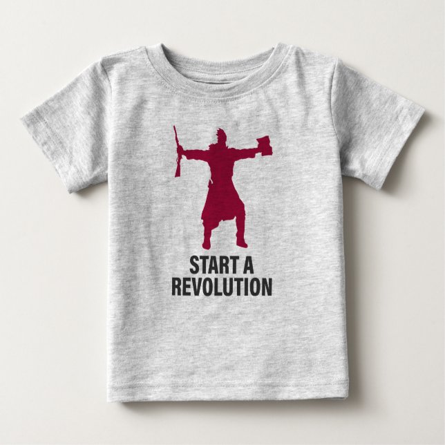 Lawrence Times Revolution Baby T - Shirt (Vorderseite)