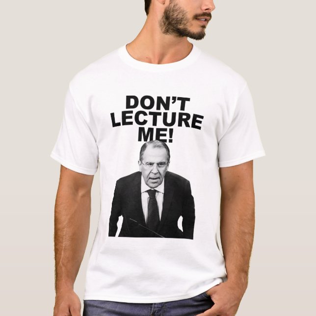 Lawrow Putin Russland T-Shirt (Vorderseite)
