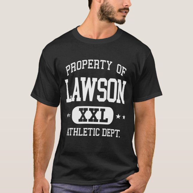 Lawson Retro Athletic Property Dept T-Shirt (Vorderseite)