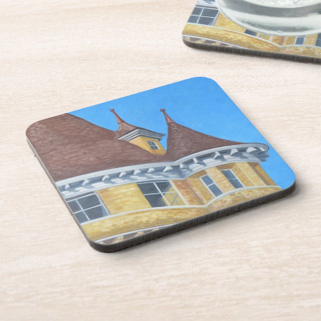 Lawson Tower Turrets Getränkeuntersetzer (Linke Seite)