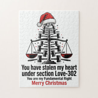 Lawyer Christmas Puzzle - Romantic Gift