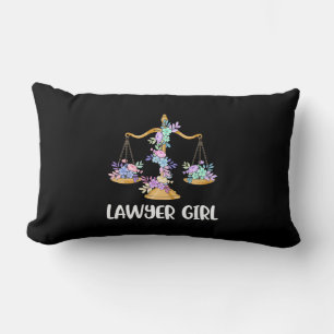 Lawyer Girl Lendenkissen