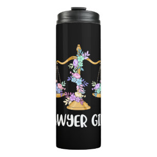 Lawyer Girl Thermosbecher