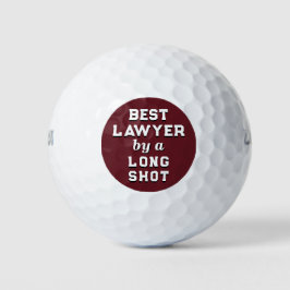 Lawyer Novelty Geschenk Golfball